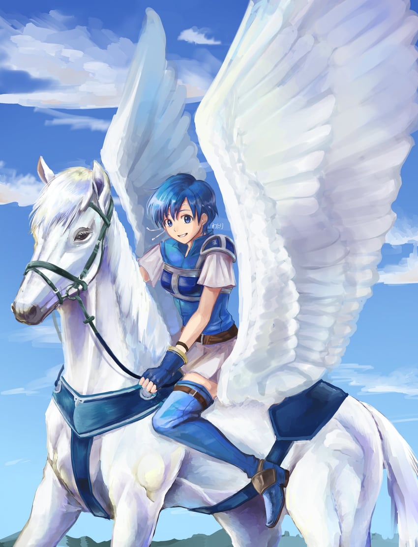 shanna (fire emblem and 1 more) drawn by hmk_3373