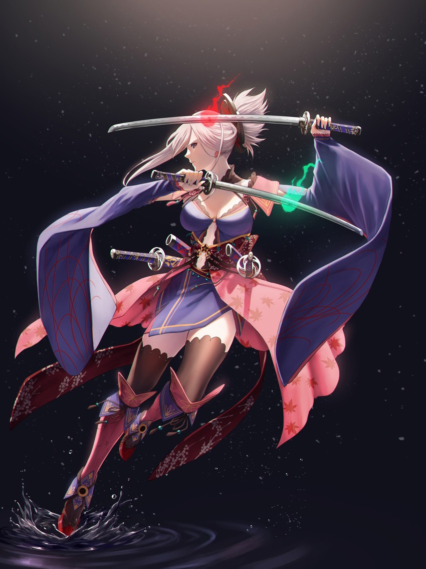 miyamoto musashi (fate and 1 more) drawn by mugetsu2501