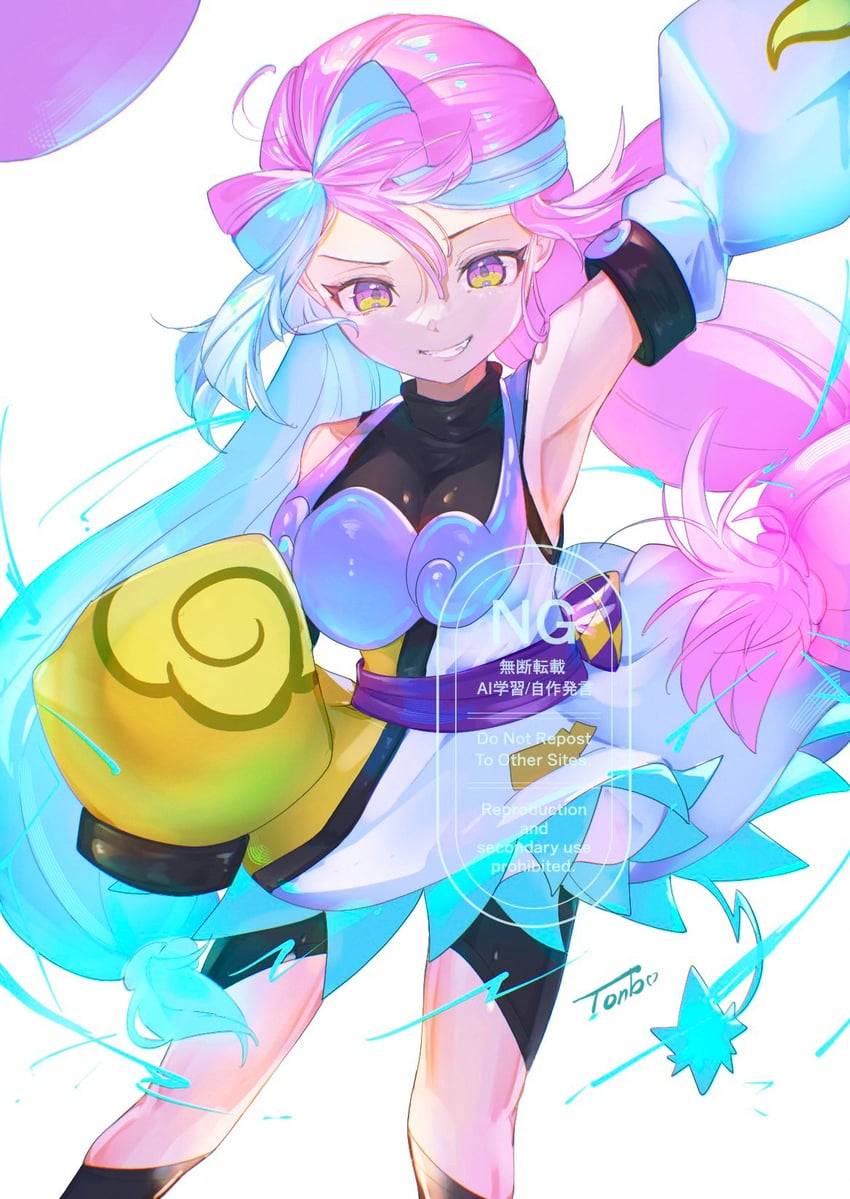 iono (pokemon and 1 more) drawn by tonbo_(tonbo63194)