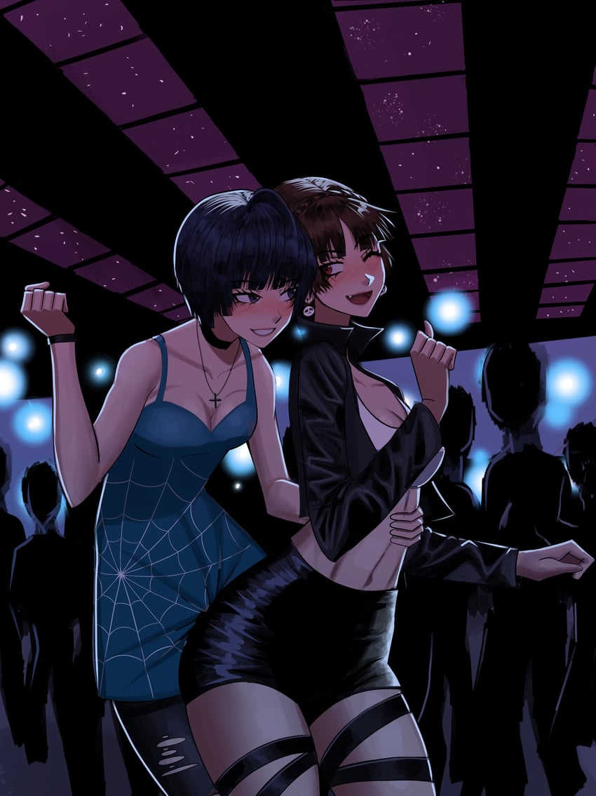 niijima makoto and takemi tae (persona and 1 more) drawn by chaosoded