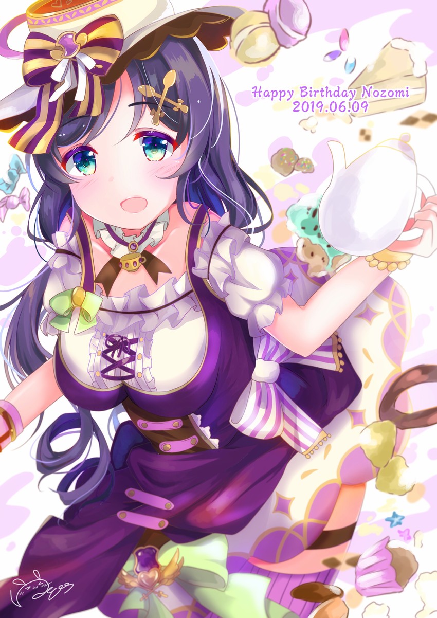 tojo nozomi (love live! and 2 more) drawn by depe
