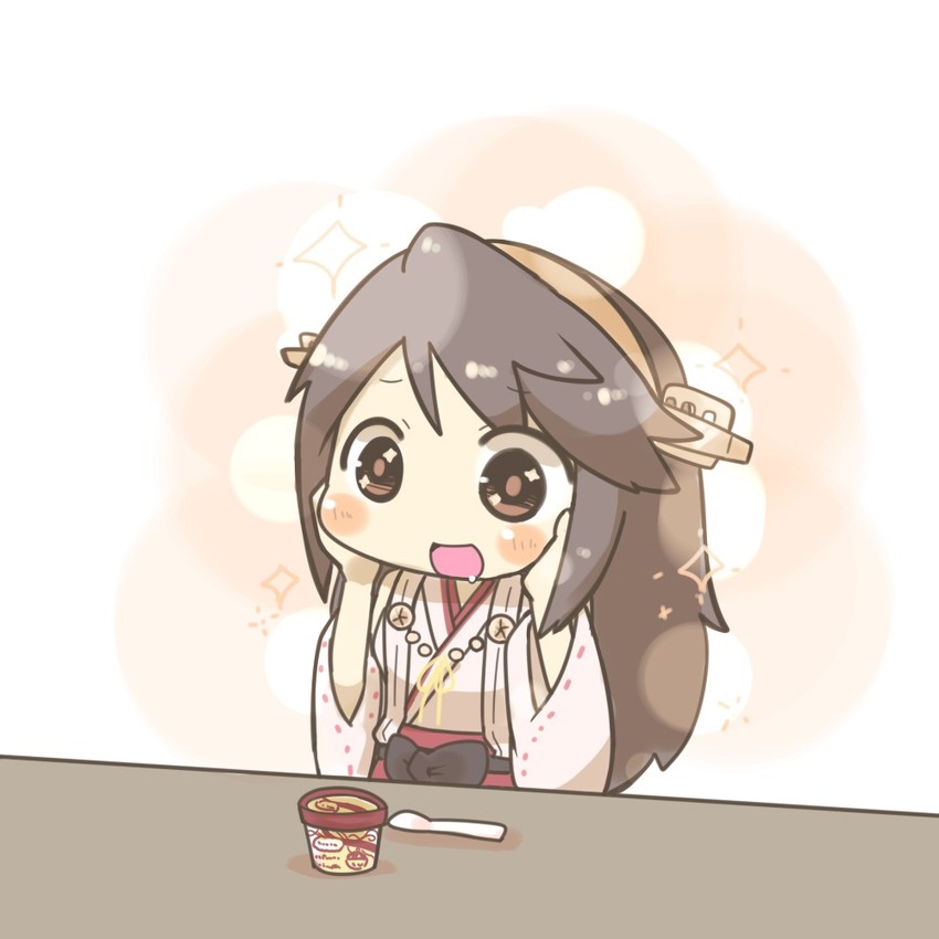 haruna (kantai collection) drawn by inishie