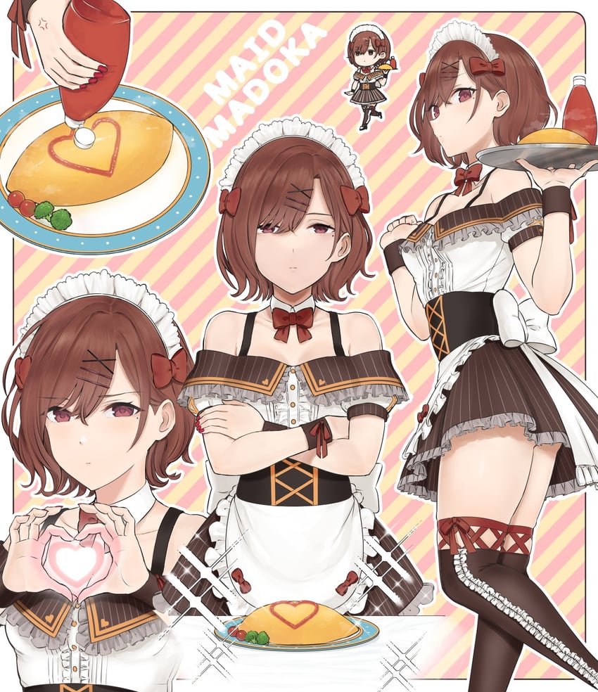 higuchi madoka (idolmaster and 1 more) drawn by sukeroku_(treeee)