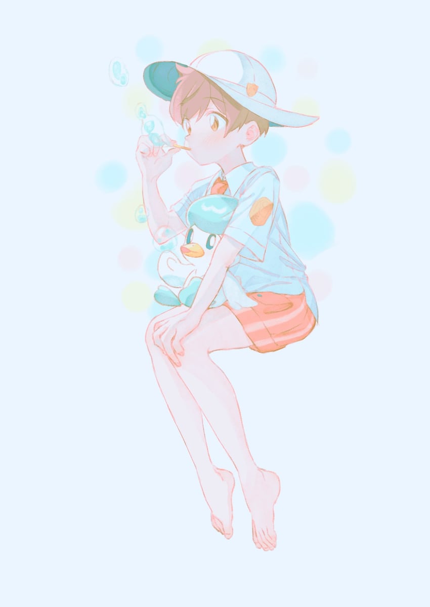 florian and quaxly (pokemon and 1 more) drawn by x654123731526