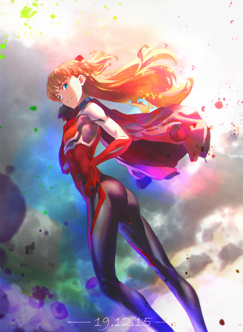 souryuu asuka langley (neon genesis evangelion and 2 more) drawn by dragonashen0201
