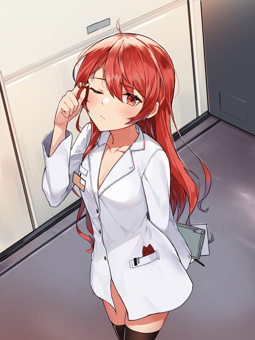 frederica nikola tesla (honkai and 1 more) drawn by aliceblue