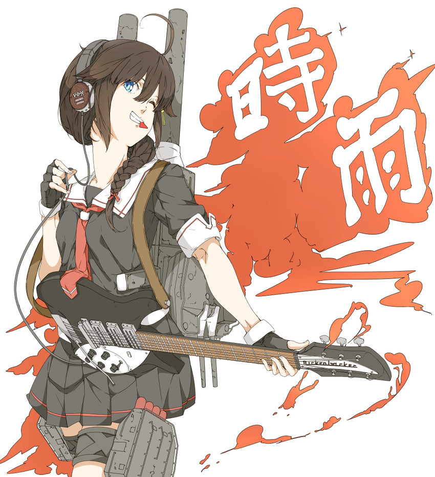 shigure and shigure kai ni (kantai collection) drawn by ninimo_nimo