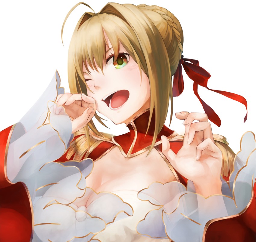 nero claudius (fate and 1 more) drawn by mori_yashiro_(konkon_oyashiro)