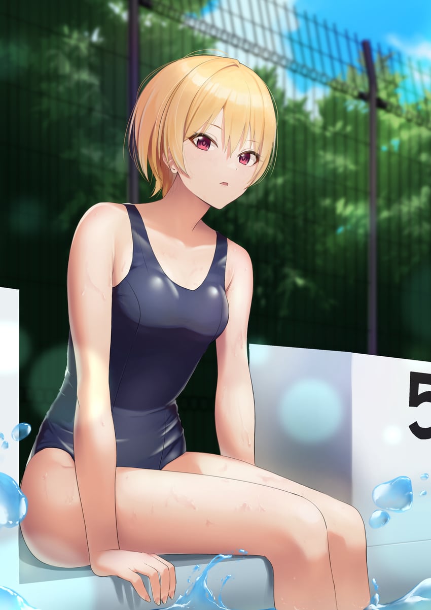 saijo juri (idolmaster and 1 more) drawn by same_huka