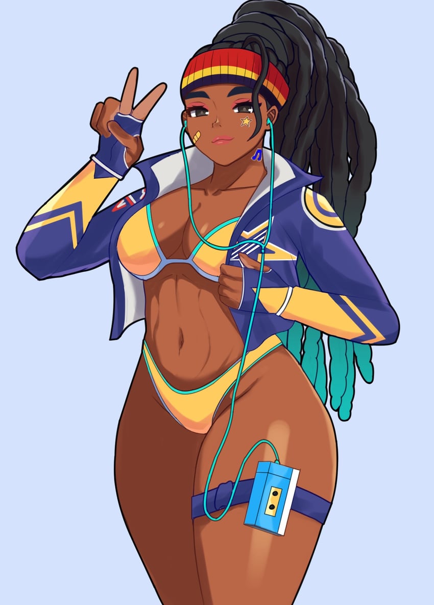 kimberly jackson (street fighter and 1 more) drawn by djames