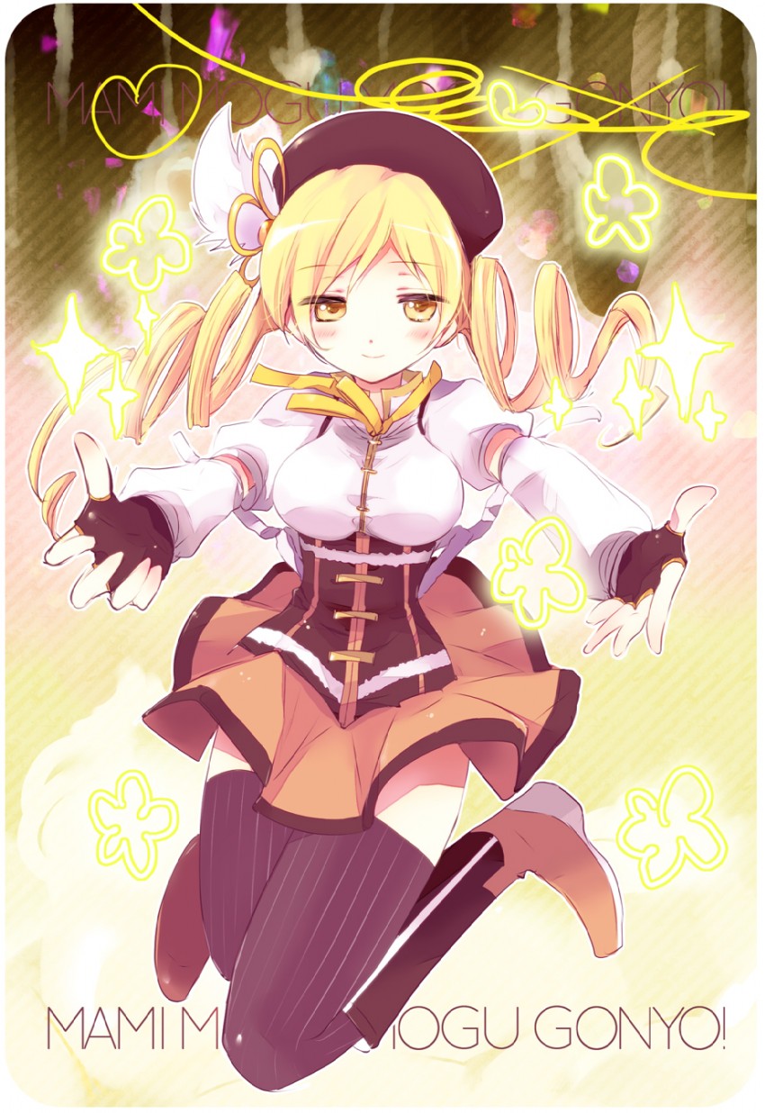 tomoe mami (mahou shoujo madoka magica) drawn by nanaoraika