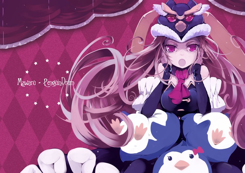 takakura himari, princess of the crystal, penguin 3-gou, penguin 2-gou, and penguin 1-gou (mawaru penguindrum) drawn by rca