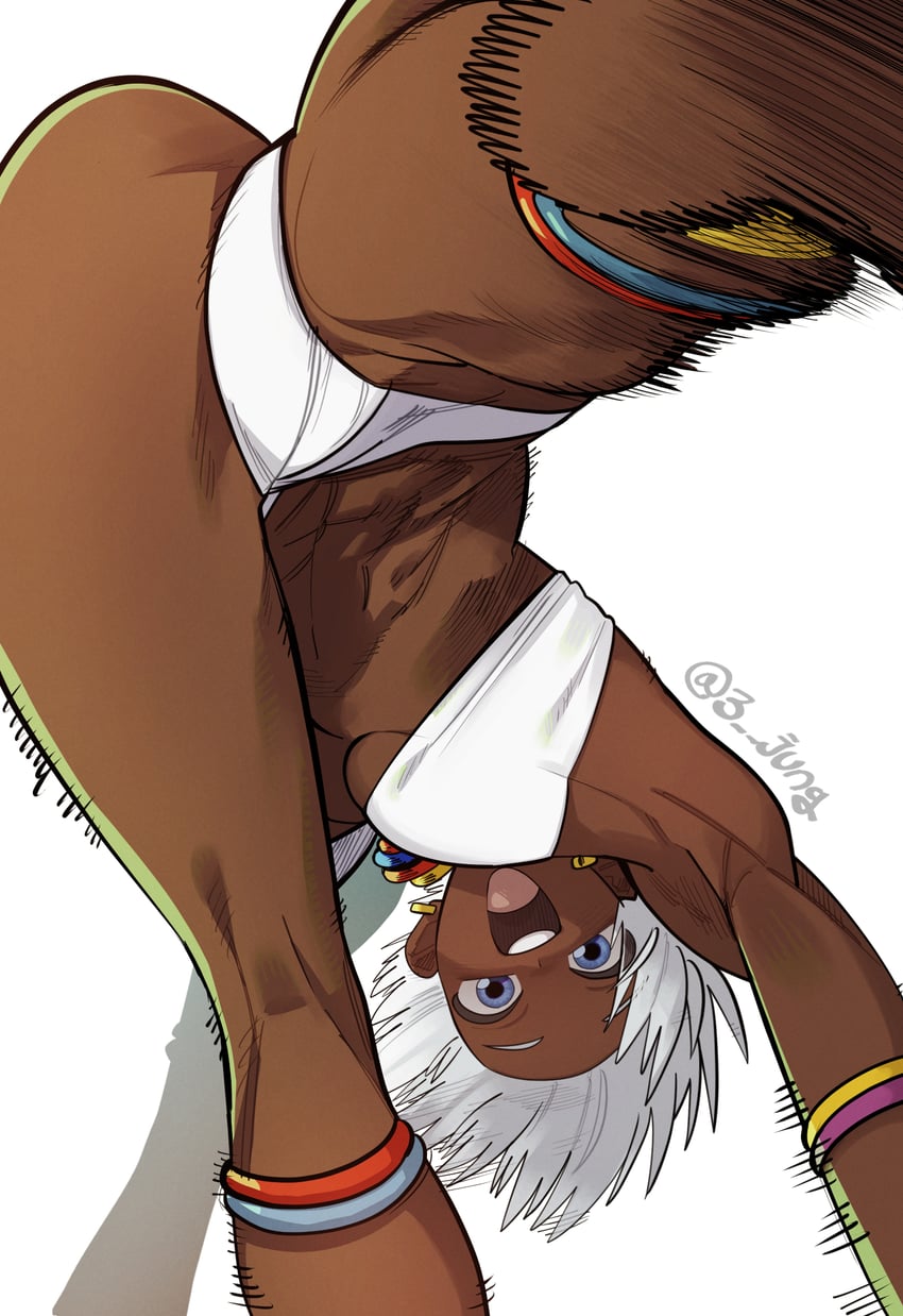 elena (street fighter and 1 more) drawn by 3_jung