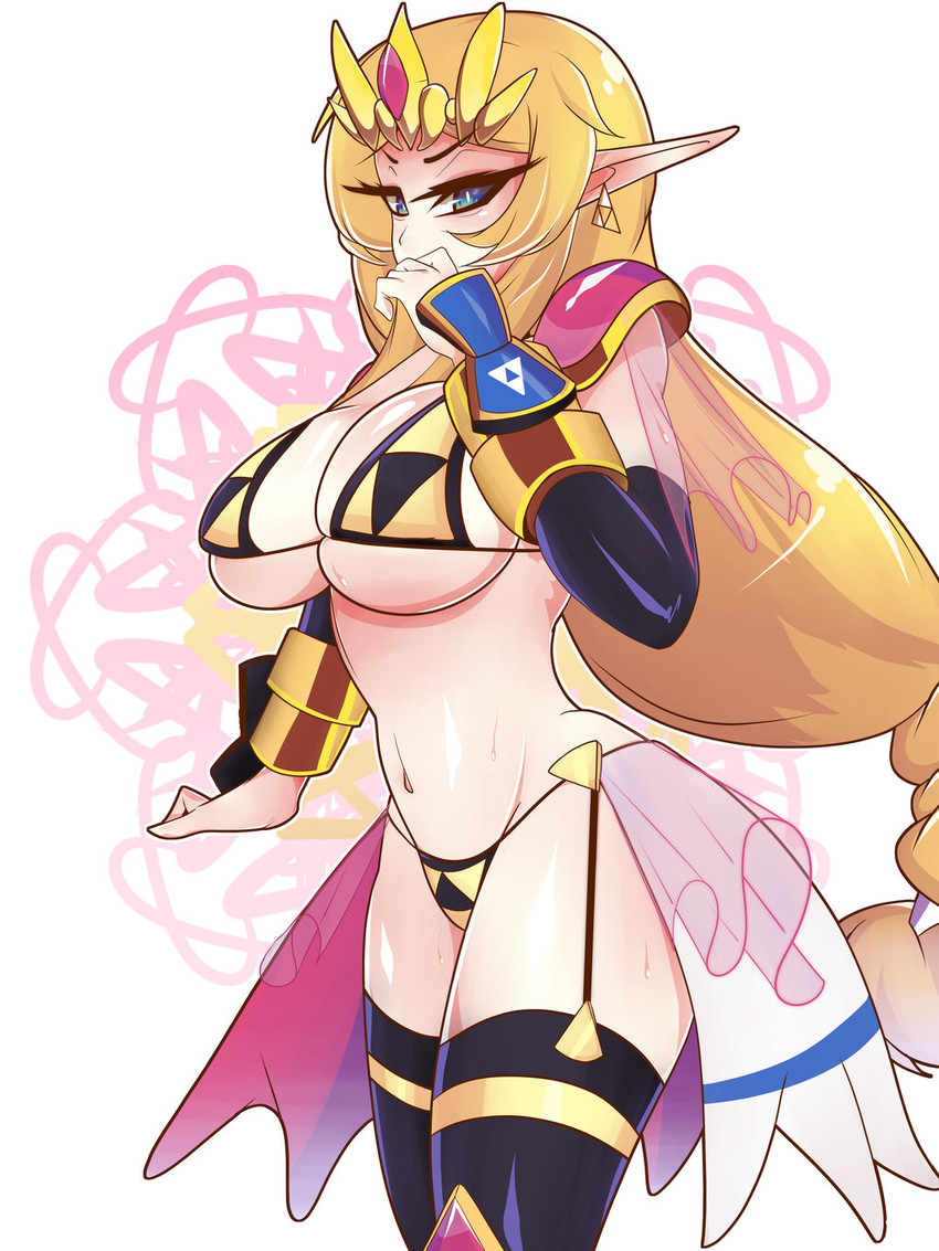 princess zelda (the legend of zelda and 1 more) drawn by tacohead_shark