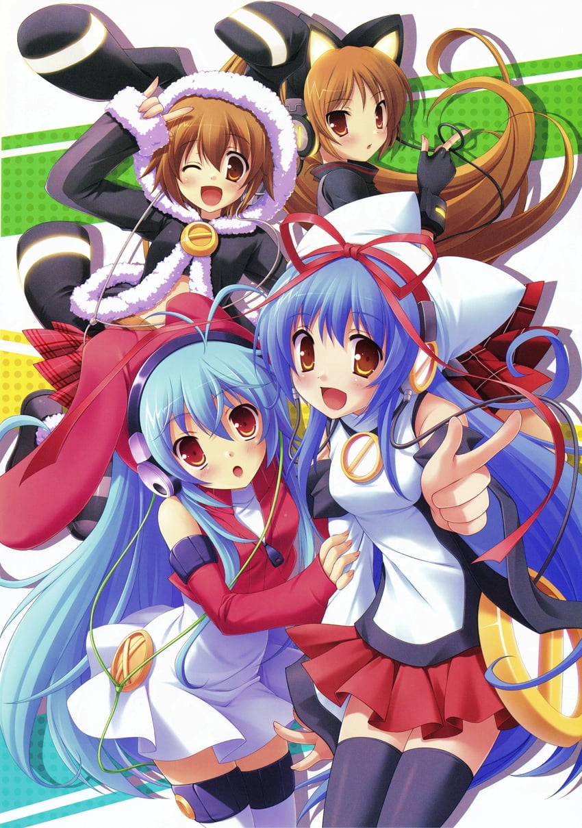 barusamiko and futaemiko (exit tunes and 1 more) drawn by ikegami_akane