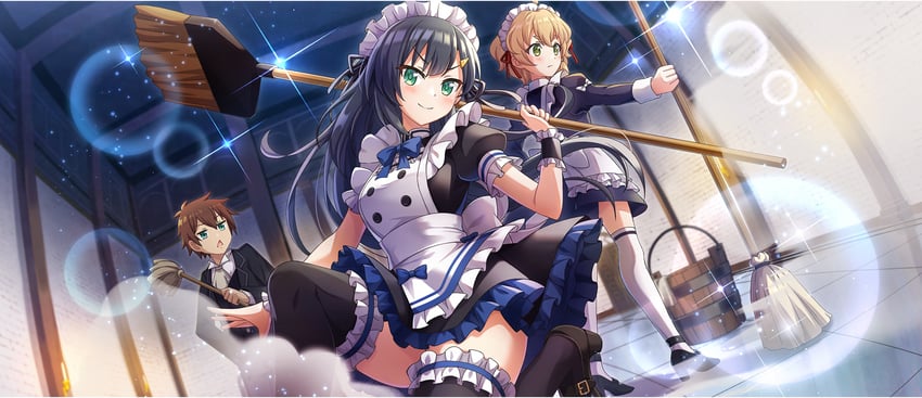 satou kazuma, lia, and cielo (kono subarashii sekai ni shukufuku wo! and 1 more)
