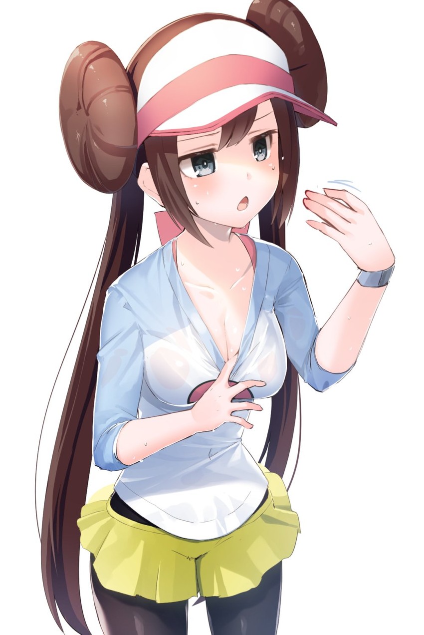rosa (pokemon and 1 more) drawn by meth_(emethmeth)