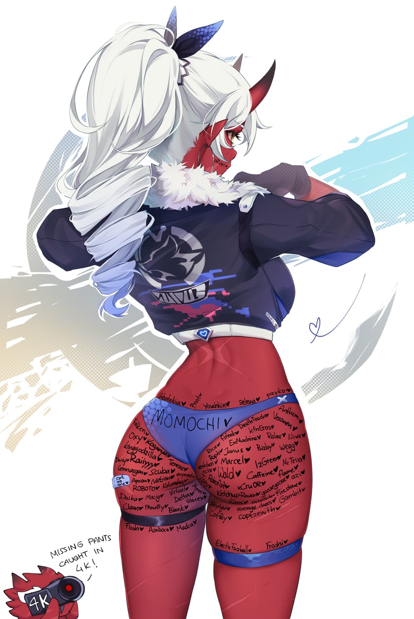 silver wolf and akumi (honkai and 2 more) drawn by yoclesh