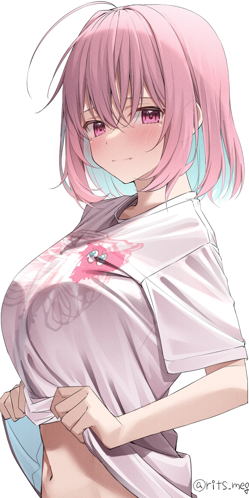 yumemi riamu (idolmaster and 1 more) drawn by kawai_ritsu_(rits_meg)