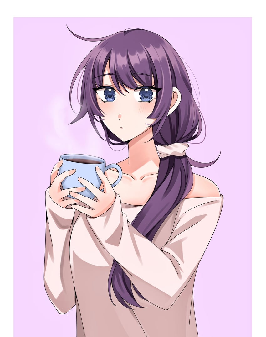 senjougahara hitagi (monogatari) drawn by jmfz5558