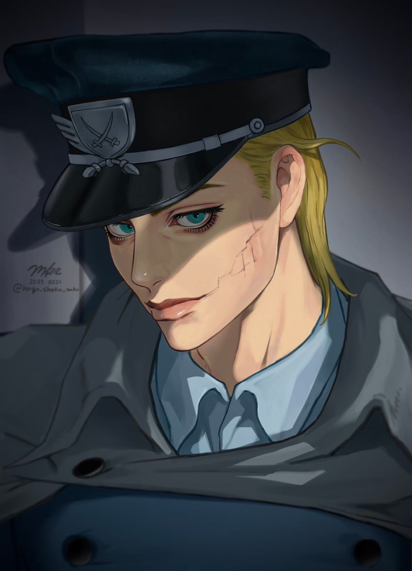 diego brando and scary monsters (jojo no kimyou na bouken and 1 more) drawn by hogo_shoku_mkr