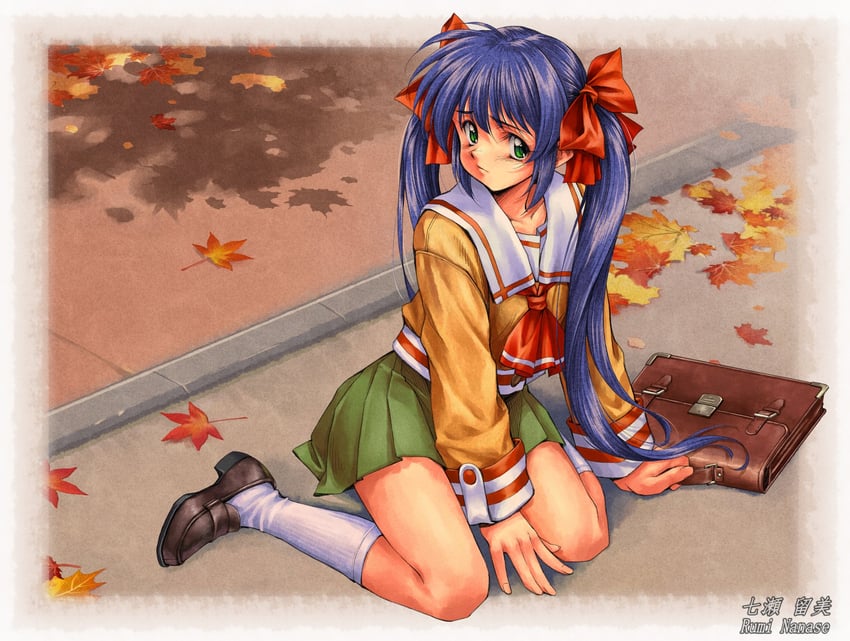 nanase rumi (one - kagayaku kisetsu e) drawn by longmei_er_de_tuzi