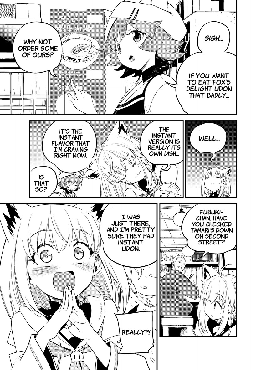 shirakami fubuki and mizore (hololive and 1 more) drawn by kurose_kousuke