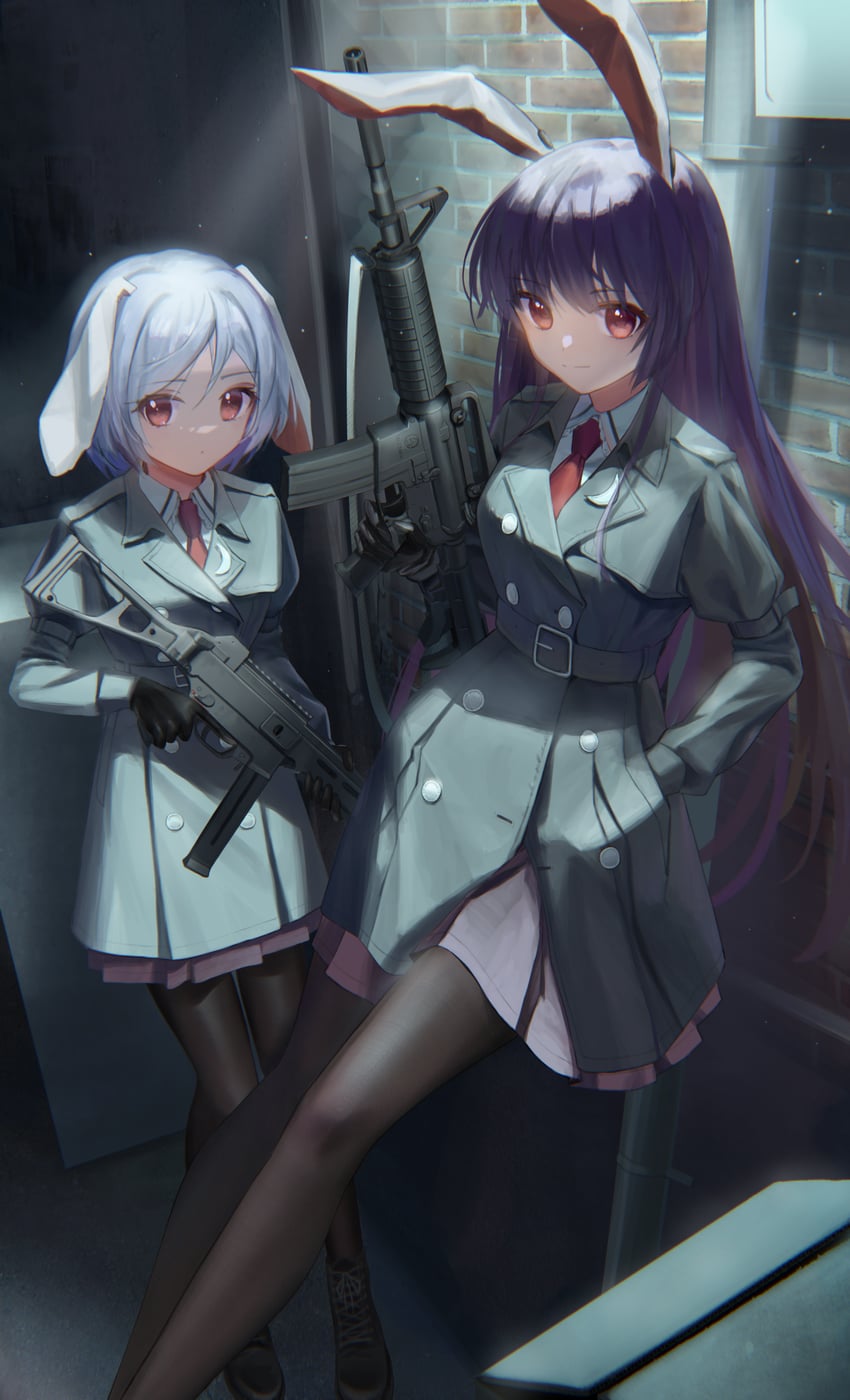 reisen udongein inaba and reisen (touhou) drawn by mo_yu_de_jiaozi