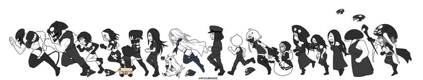 admiral, northern ocean princess, wo-class aircraft carrier, re-class battleship, i-class destroyer, and 20 more (kantai collection) drawn by k-suwabe