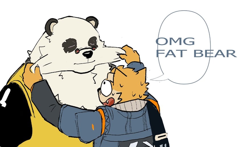 wise and pan yinhu (original and 1 more) drawn by malliseed