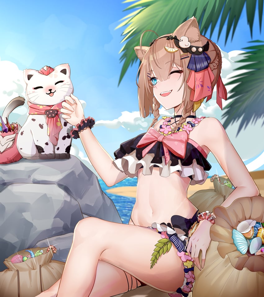 pardofelis and can (honkai and 1 more) drawn by hamilundenongdizhe