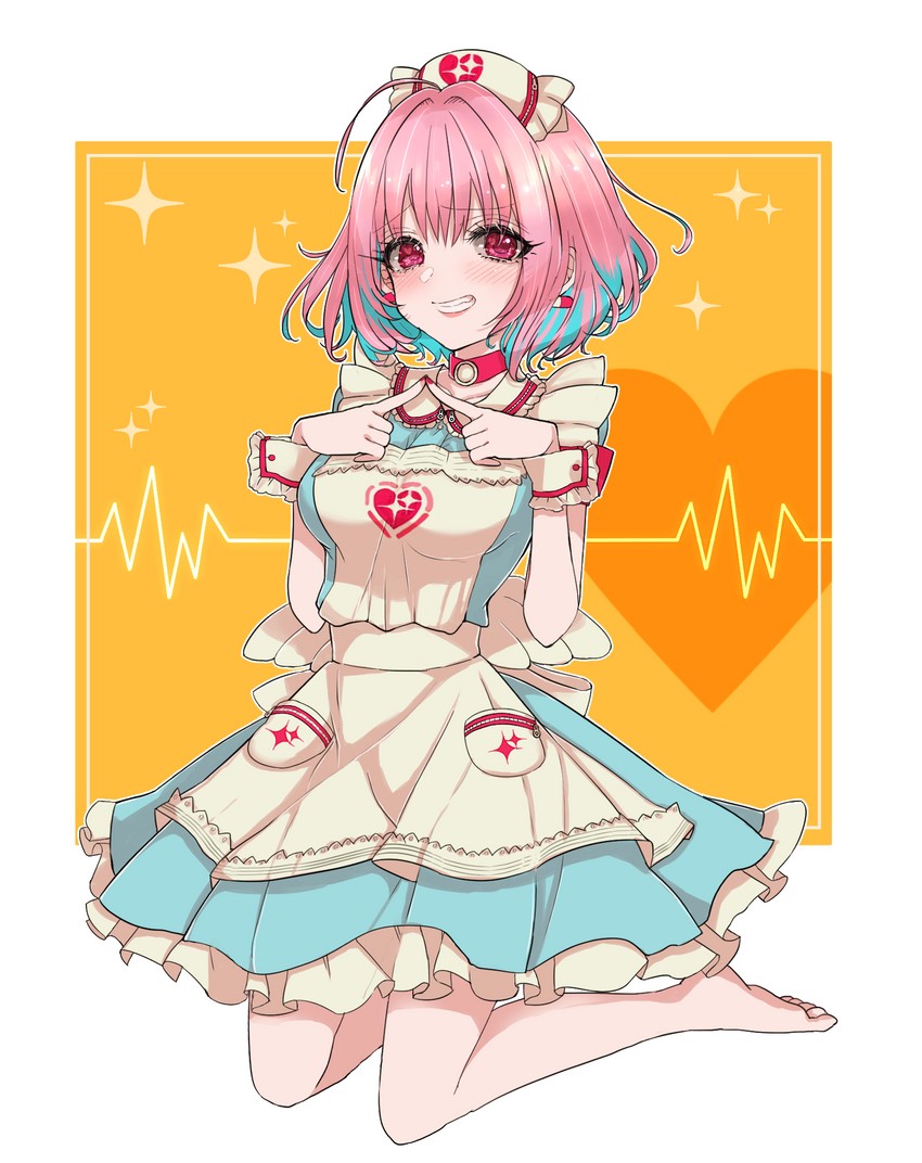 yumemi riamu (idolmaster and 1 more) drawn by asami_hbh