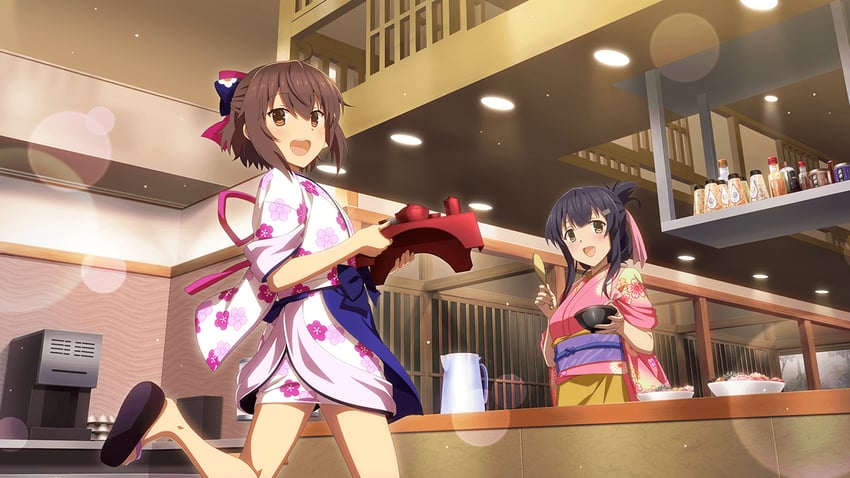 etou kanami and yanase mai (toji no miko and 1 more)