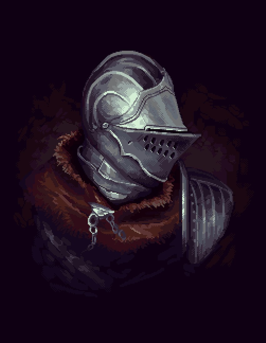 knight of astora oscar (dark souls and 1 more) drawn by adam_ferguson