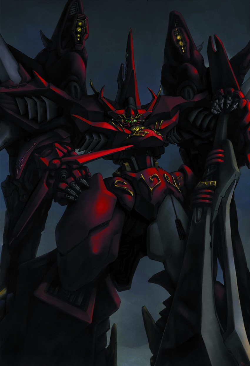 valsion (super robot wars and 1 more) drawn by jian_huang