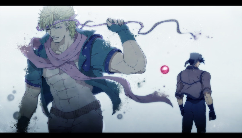 joseph joestar and caesar anthonio zeppeli (jojo no kimyou na bouken and 1 more) drawn by shiron_(shiro_n)