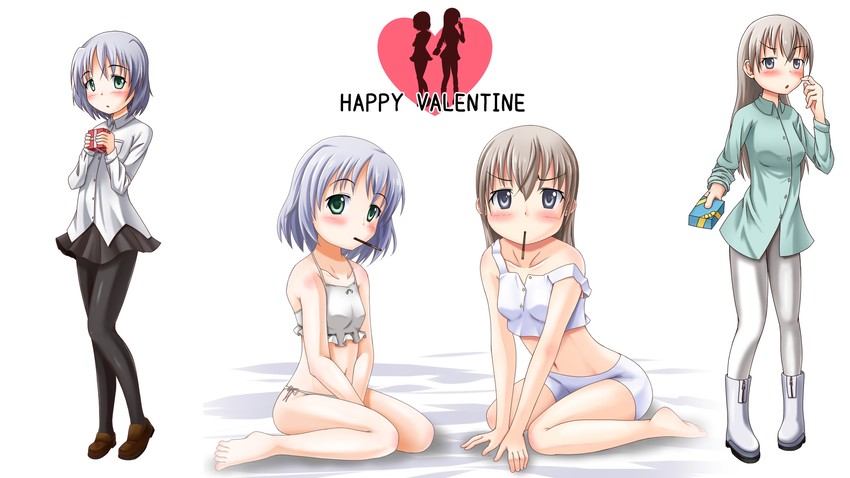 sanya v. litvyak and eila ilmatar juutilainen (world witches series and 1 more) drawn by hakka-tan_(puriniih)