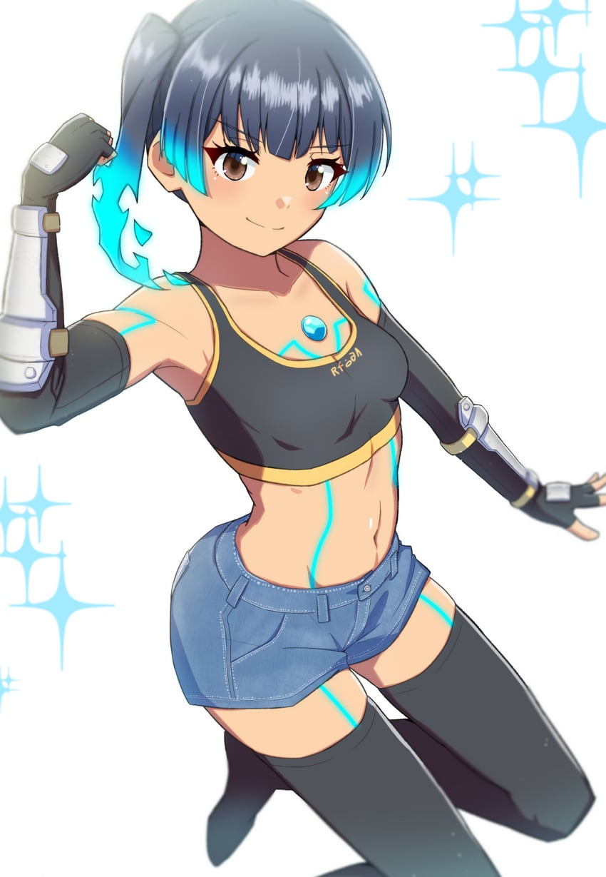 sena (xenoblade chronicles and 1 more) drawn by kamidan