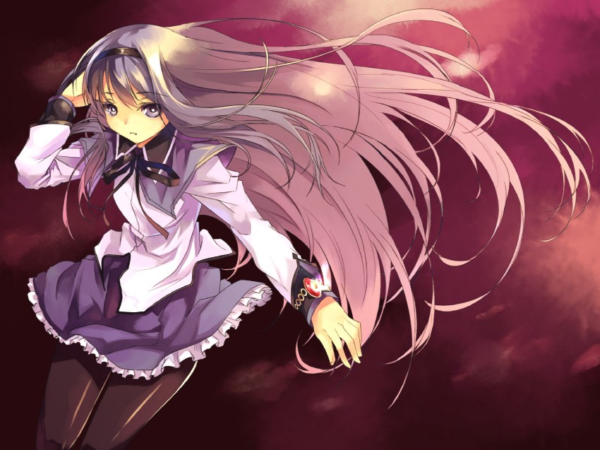 akemi homura (mahou shoujo madoka magica) drawn by mikage_sekizai
