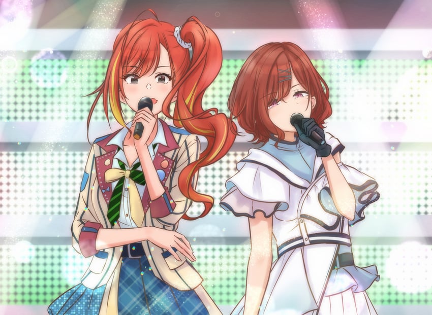 higuchi madoka and arisugawa natsuha (idolmaster and 1 more) drawn by s_aomidoro