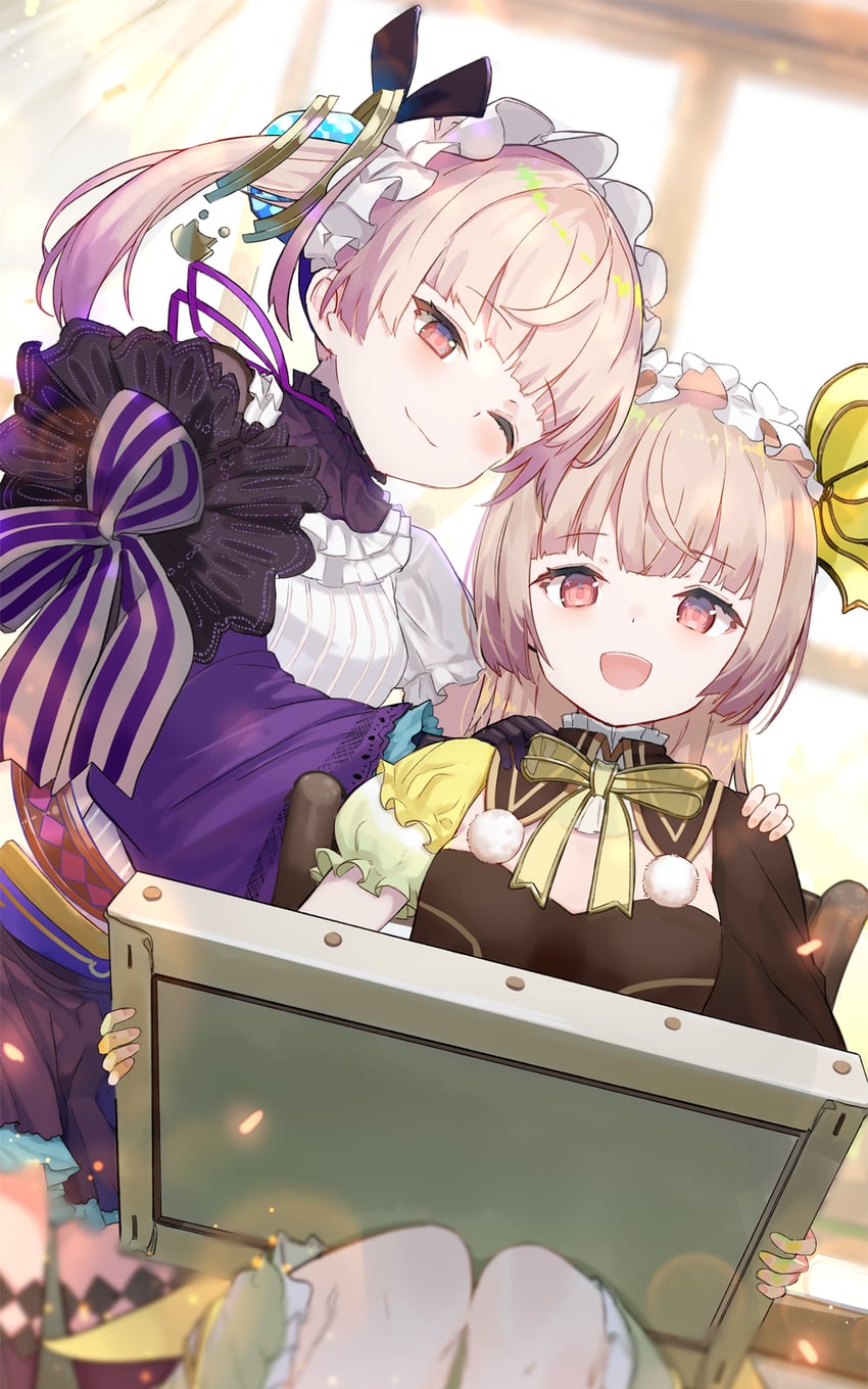 suelle malen and lydie malen (atelier and 2 more) drawn by nekomegane