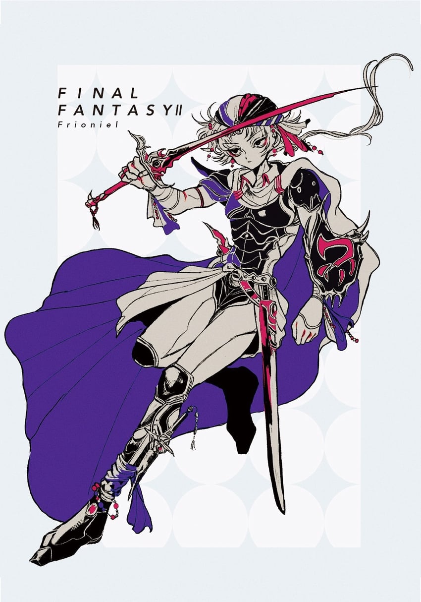 firion (final fantasy and 1 more) drawn by nayo_(kr_000515)