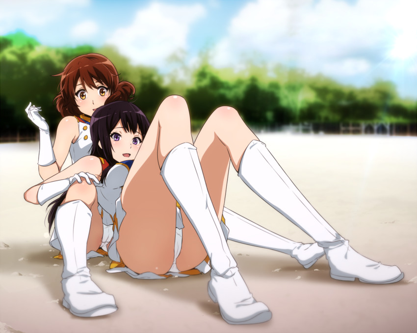 oumae kumiko and kousaka reina (hibike! euphonium) drawn by sbel02