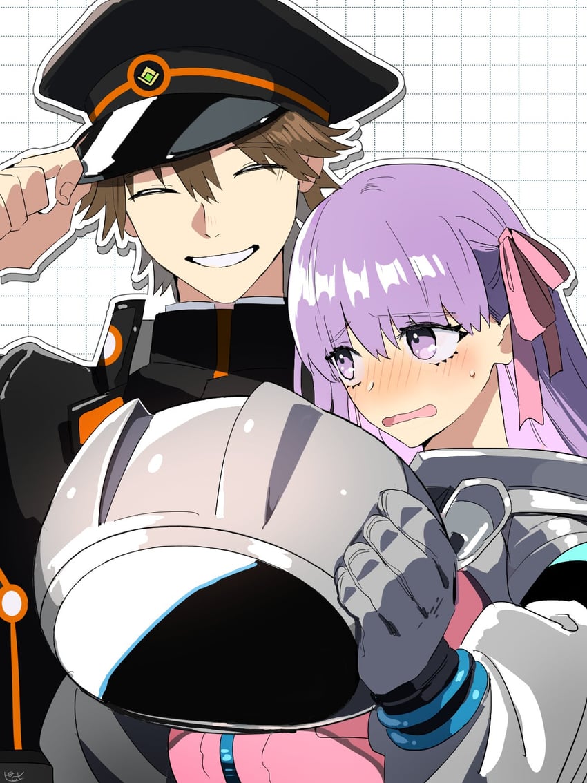 bb, kishinami hakuno, and bb cosmo (fate and 1 more) drawn by pirohi_(pirohi214)