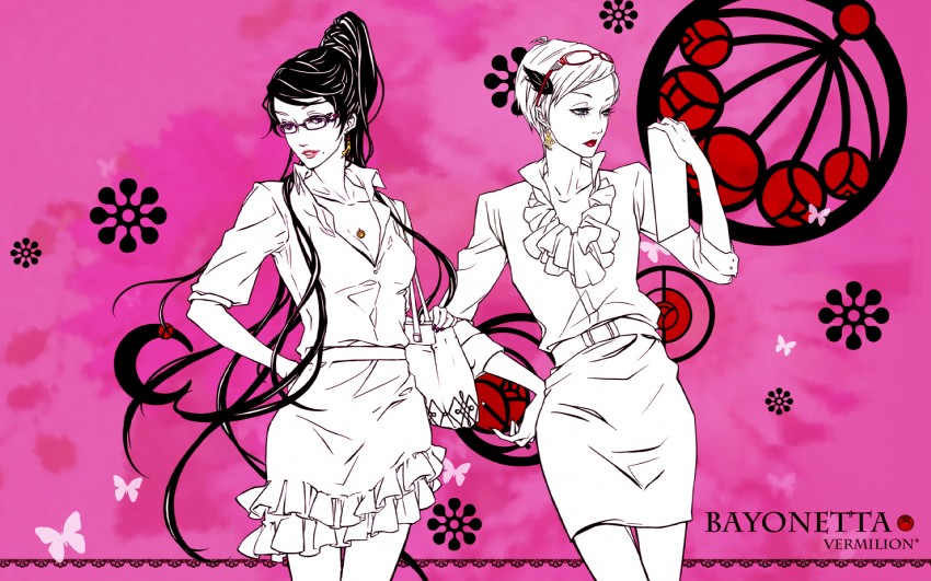 bayonetta and jeanne (bayonetta and 1 more) drawn by kuro_kiri
