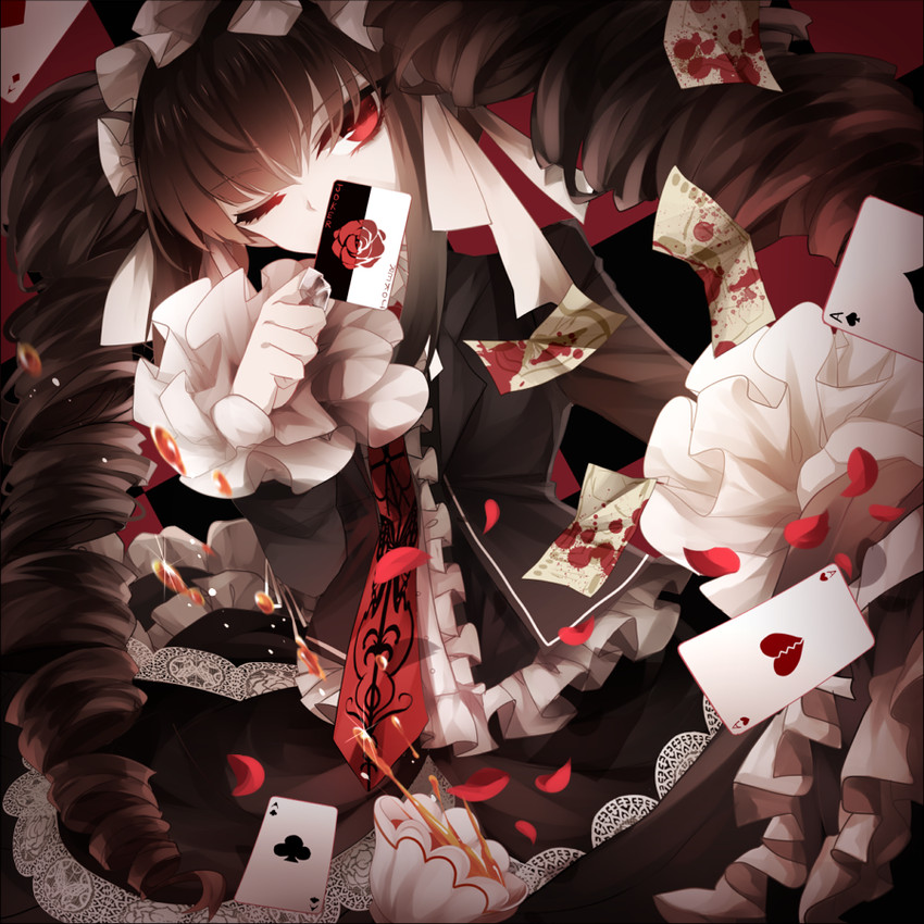 celestia ludenberg (danganronpa and 1 more) drawn by shouen_kigashi