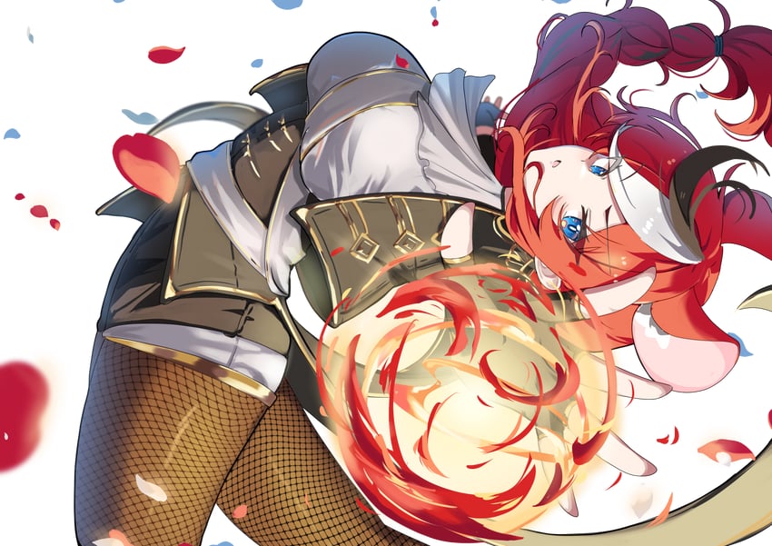 hakos baelz (hololive and 1 more) drawn by cafelittle