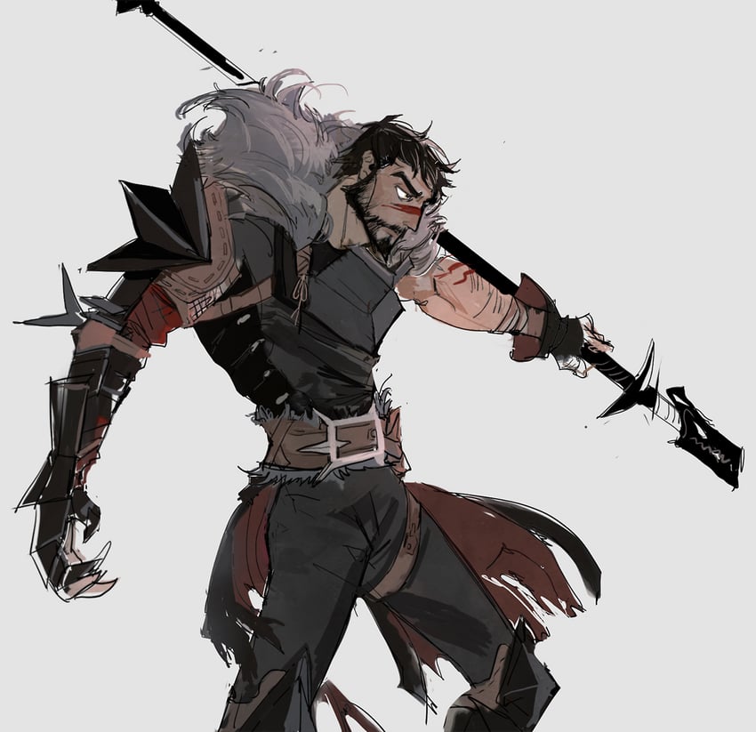 garrett hawke (dragon age and 1 more) drawn by pepepegle