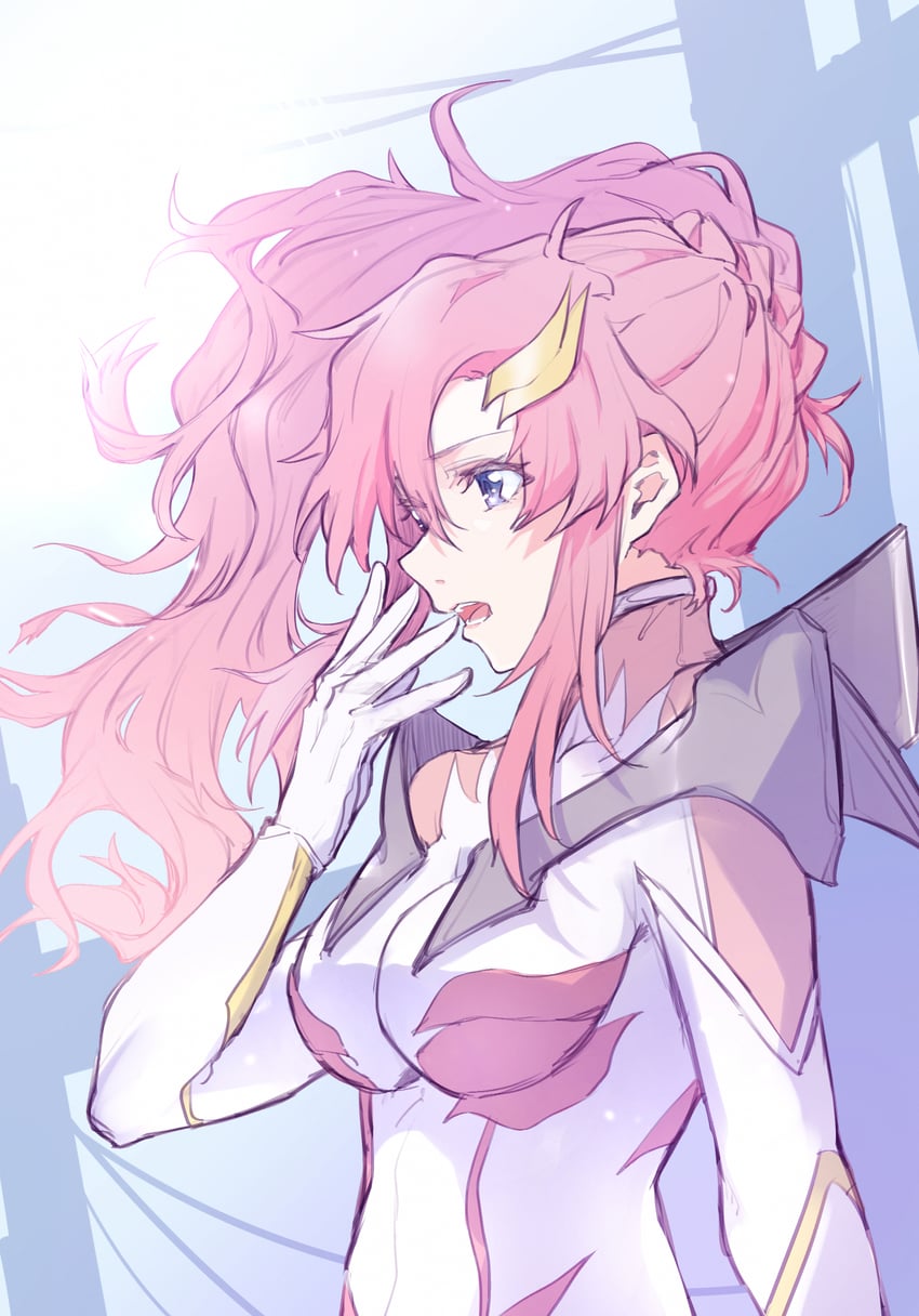 lacus clyne (gundam and 2 more) drawn by soshiki