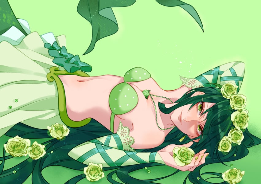 touin rina (mermaid melody pichi pichi pitch) drawn by jiong_wen